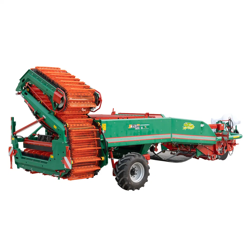 Trailed Farm Harvesting Combine Equipment Potato Combine Harvester